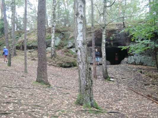 Vchod do jeskyně Mordloch