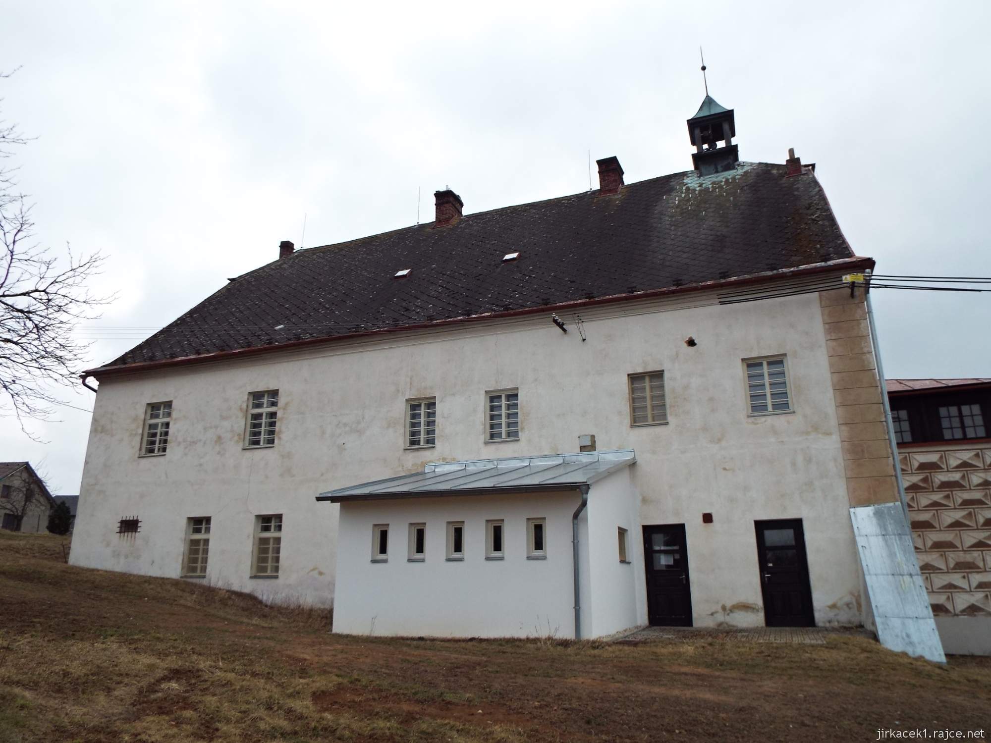 Jaroměřice u Jevíčka - zámek - boční pohled