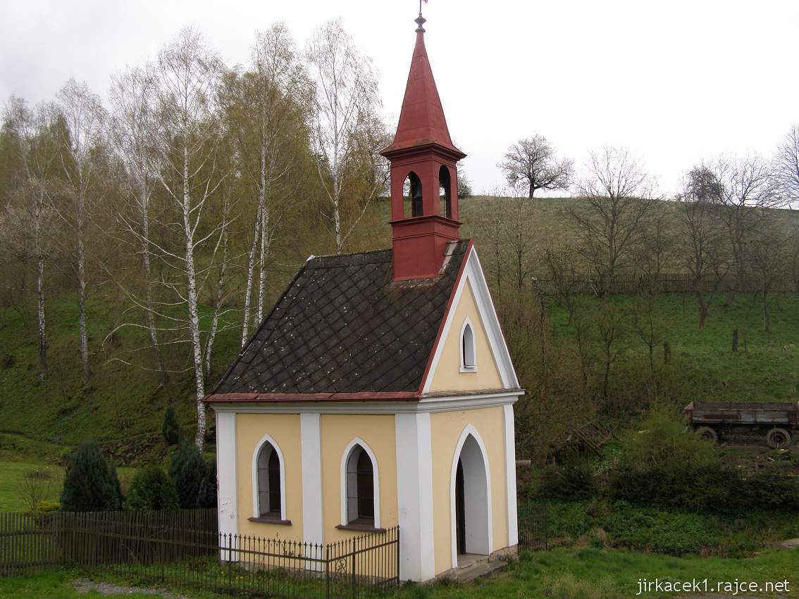 Borušov - kaple Panny Marie - celkový pohled