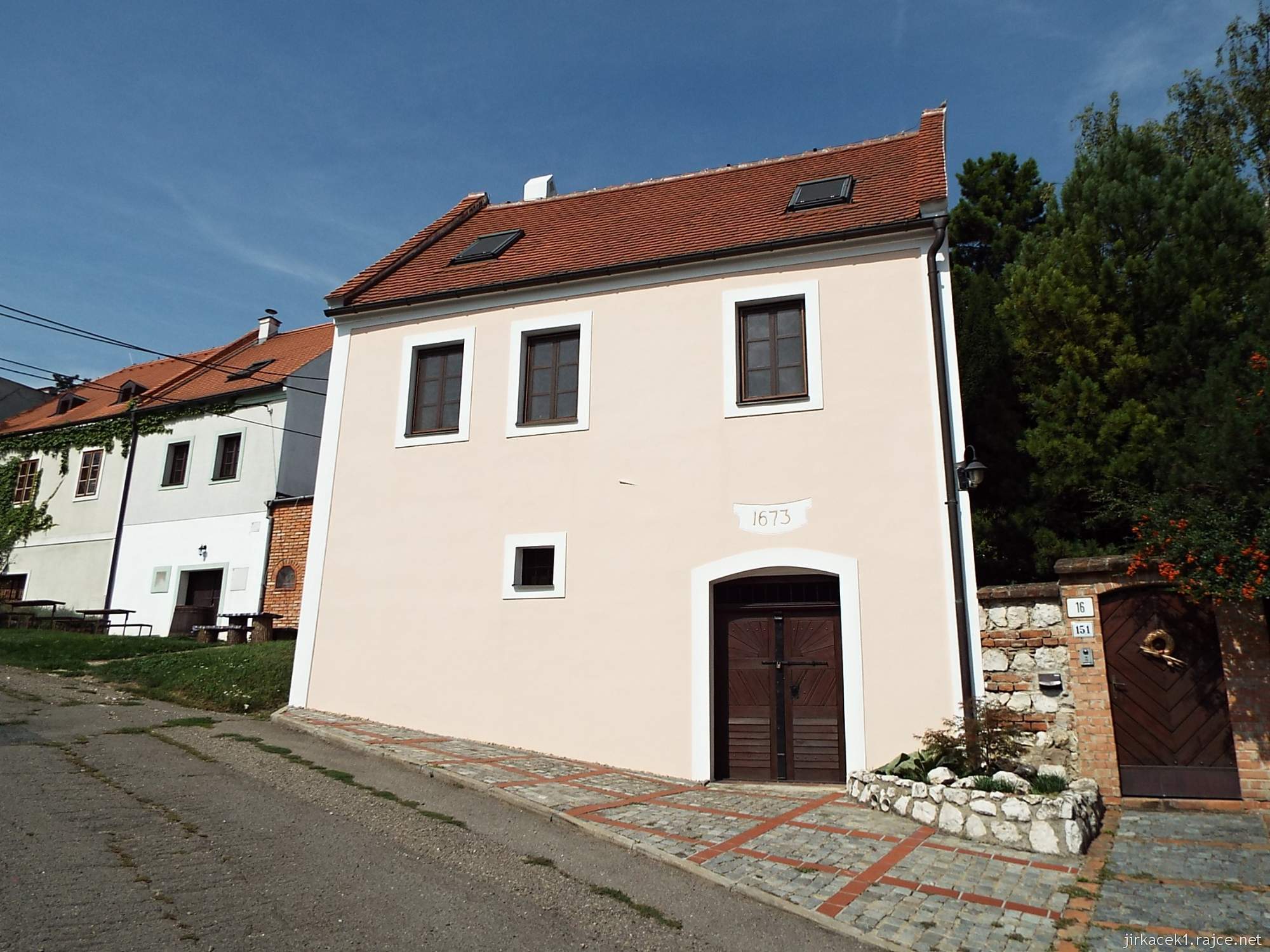 Pavlov - domy v České ulici