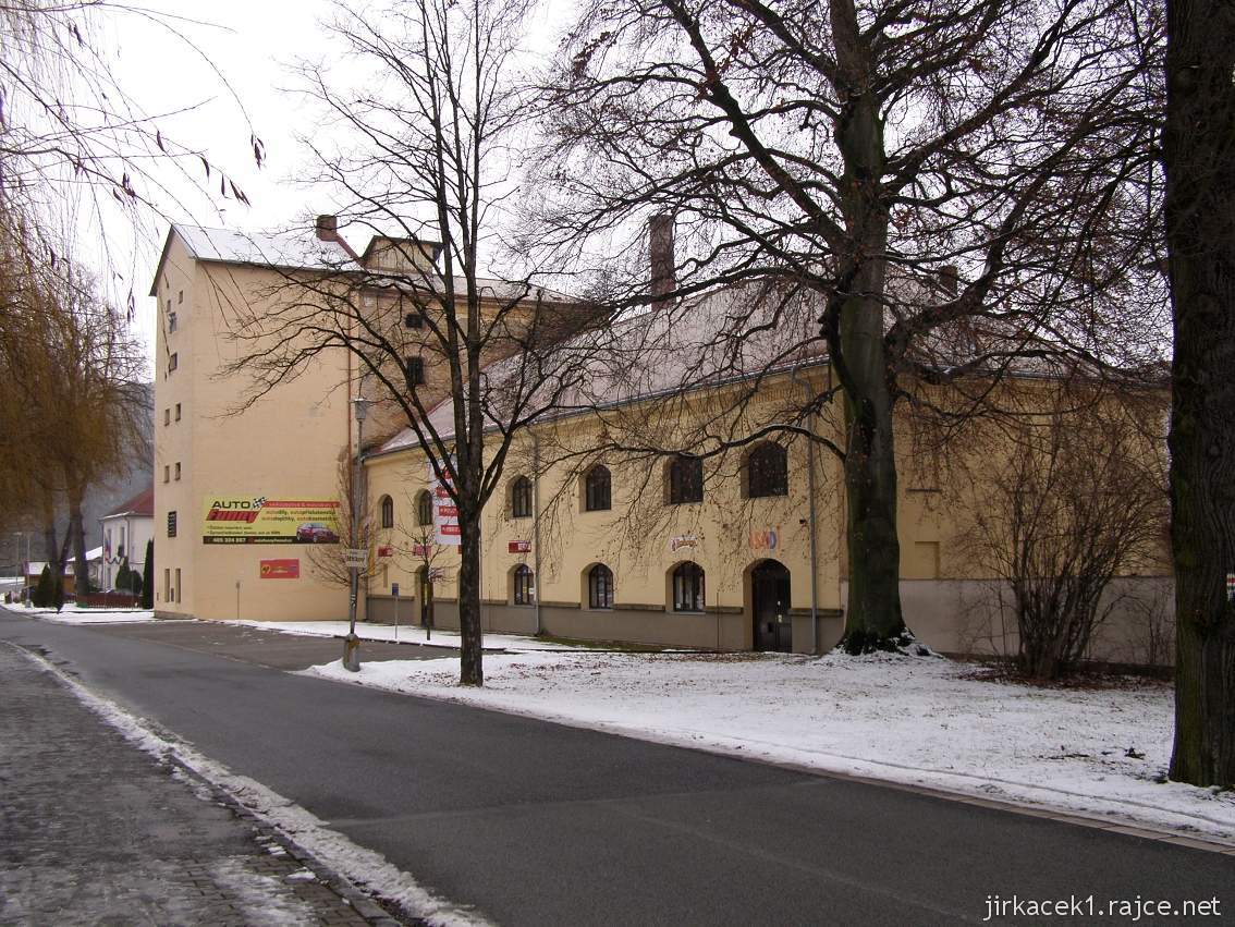 Pivovar Choceň - hlavní budovy pivovaru