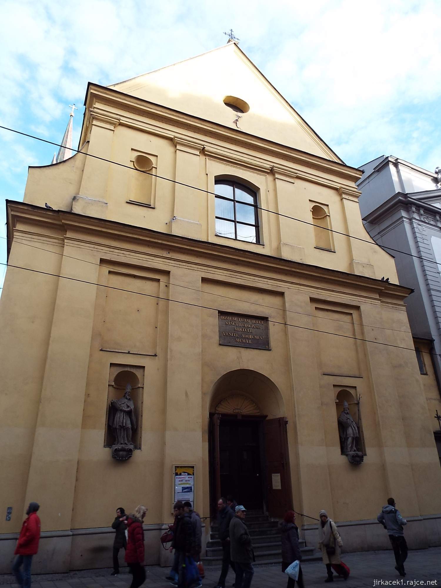 G - Brno - Kostel sv. Máří Magdalény 04 - průčelí