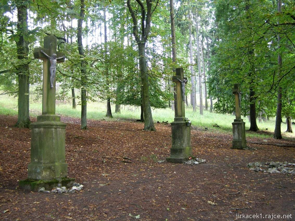 Veverská Bítýška - kalvárie Tři kříže