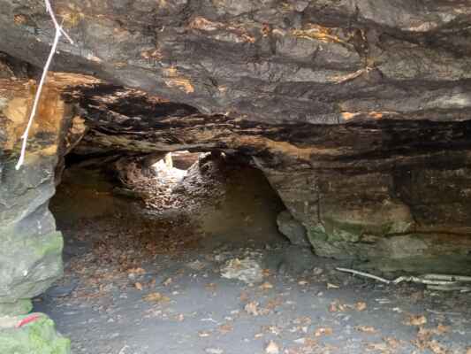 Jeskyně Cikánka - pohled do interiéru