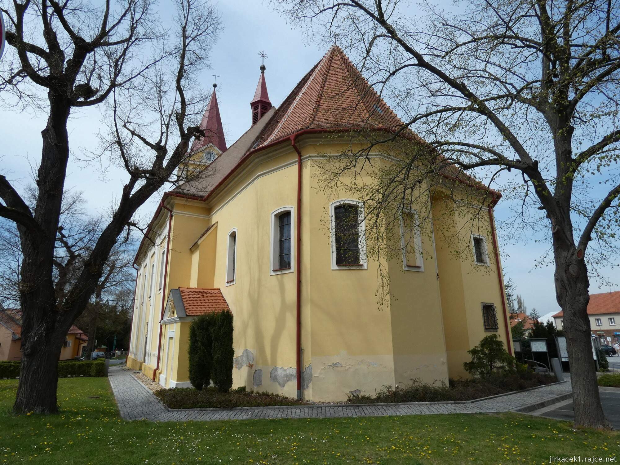 Koryčany - kostel sv. Vavřince - presbytář