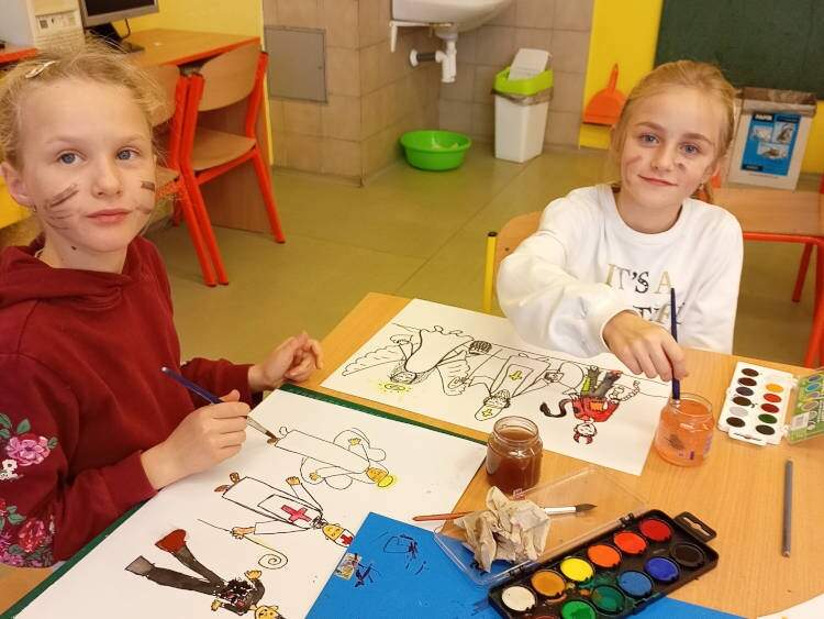 Mikuláš v 1. oddělení ŠD