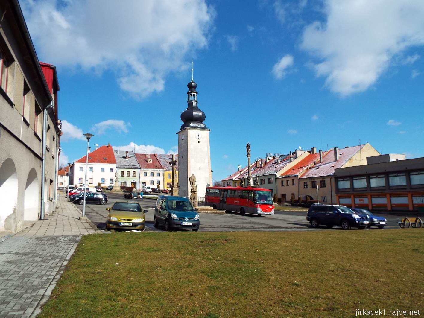 Potštát - Bočkovo náměstí 01 - celkový pohled