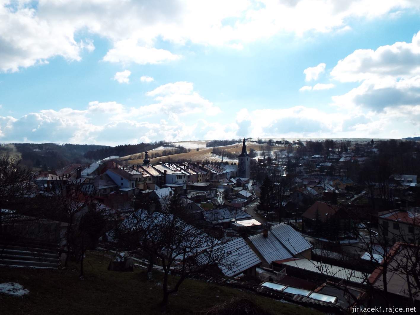 Potštát - Bočkovo náměstí 09 - celkový pohled na město