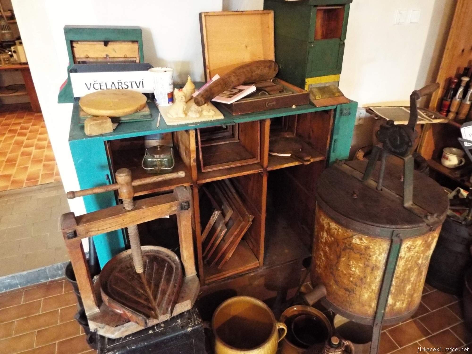 A - zámek Konice 10 - muzeum řemesel v 1.místnosti