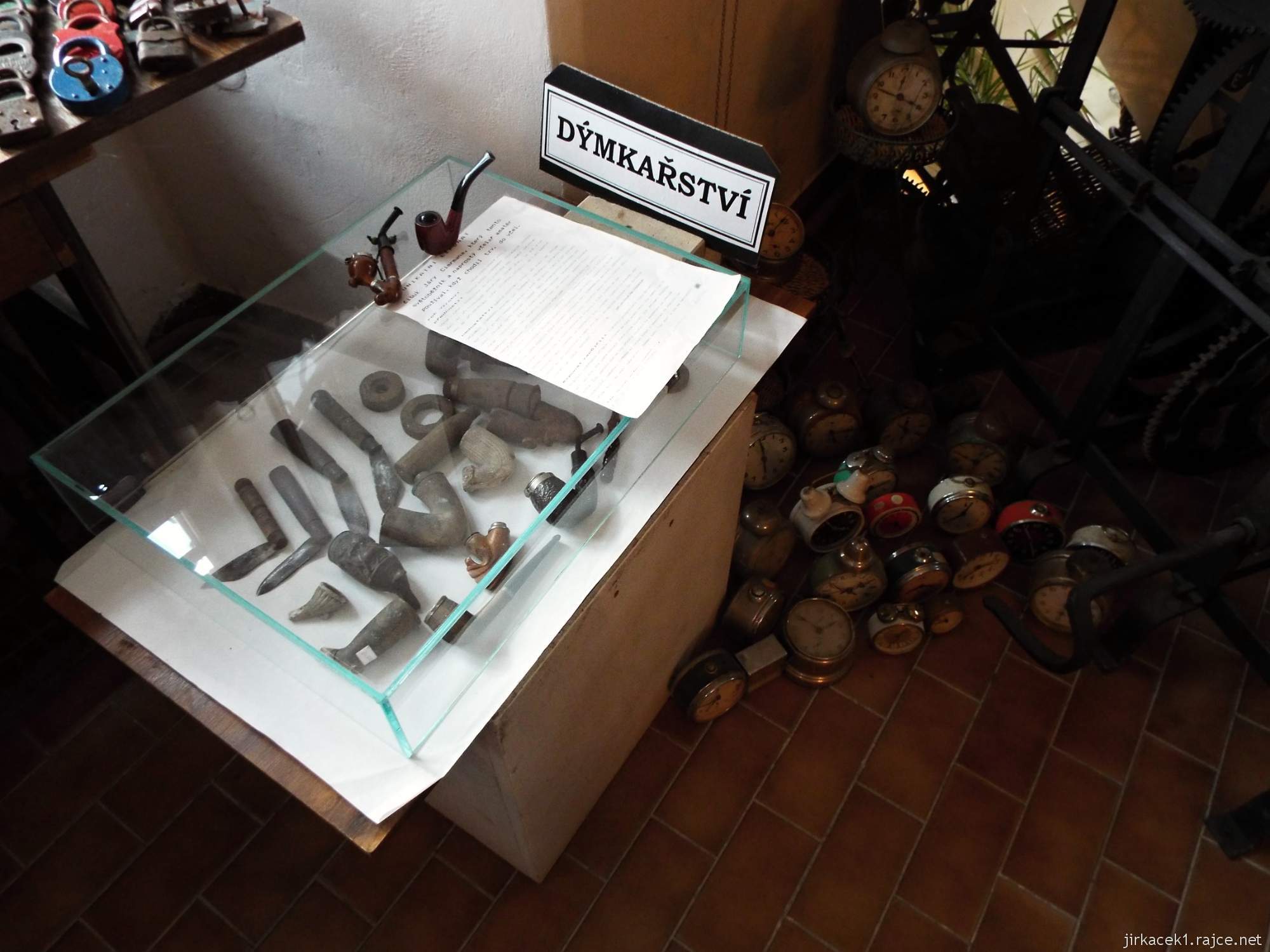 zámek Konice - muzeum řemesel v 1.místnosti