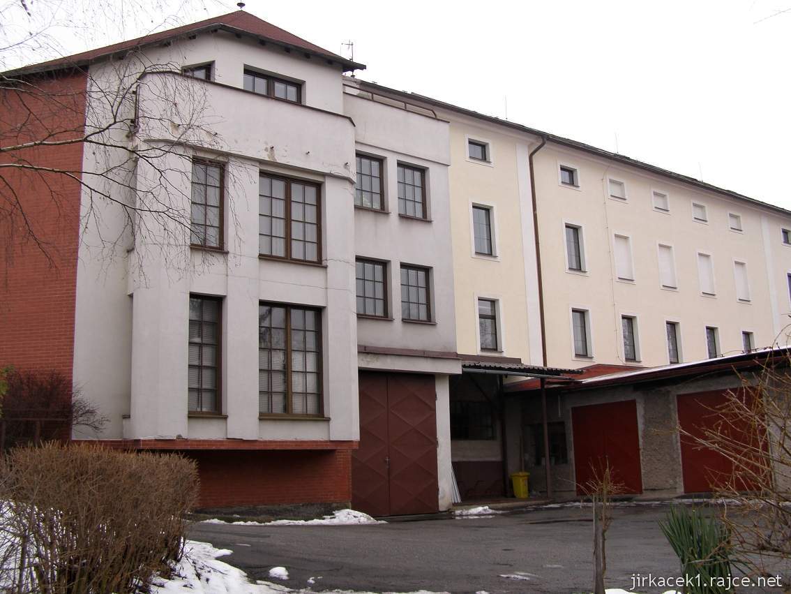 Choceň - Horní mlýn na Podskalí - zadní část mlýna