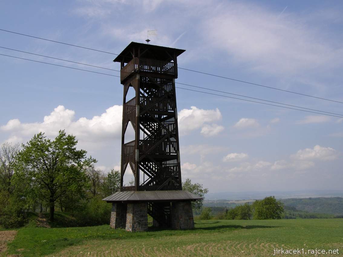 B - rozhledna Šance Jakubčovice 01