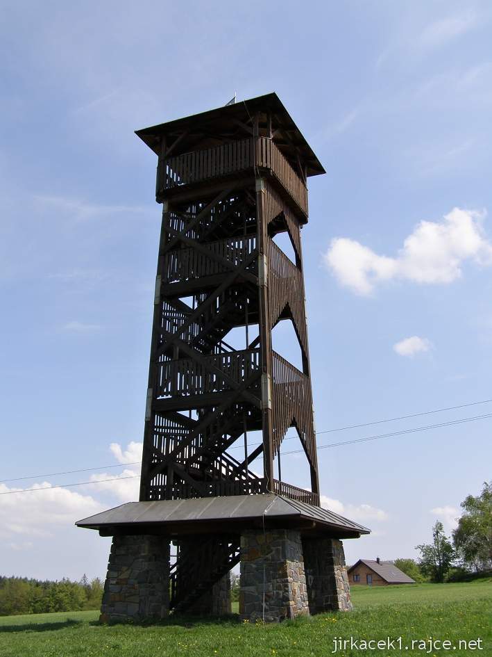B - rozhledna Šance Jakubčovice 04