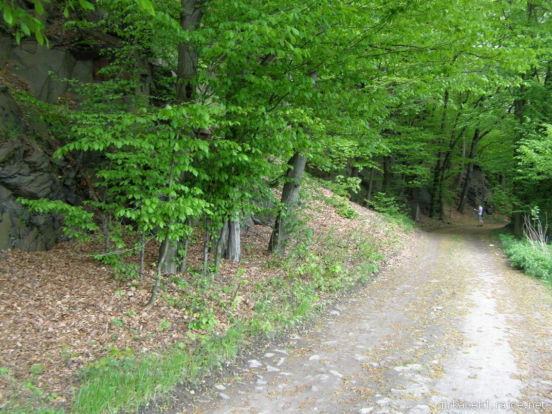 C - Žimrovická skála 07 - cesta okolo skály