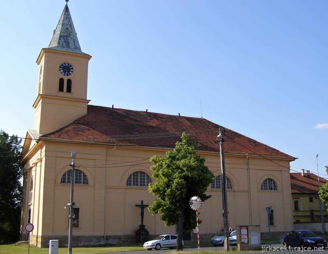 Stod - kostel sv. Máří Magdaleny - celkový pohled