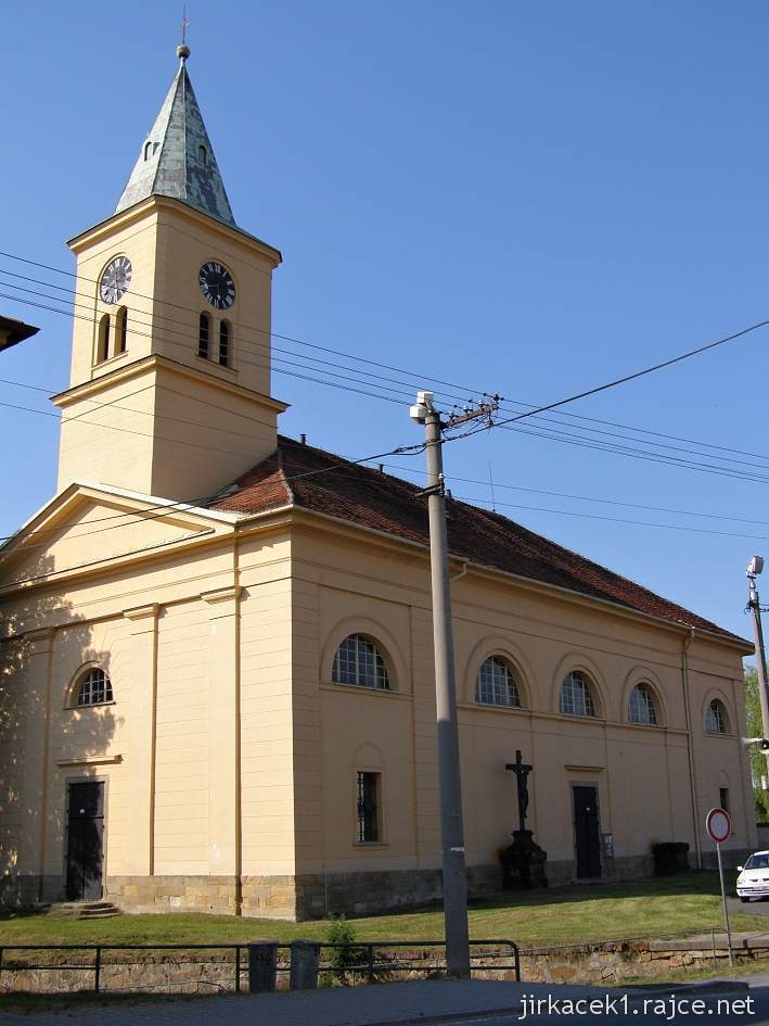 Stod - kostel sv. Máří Magdaleny - celkový pohled