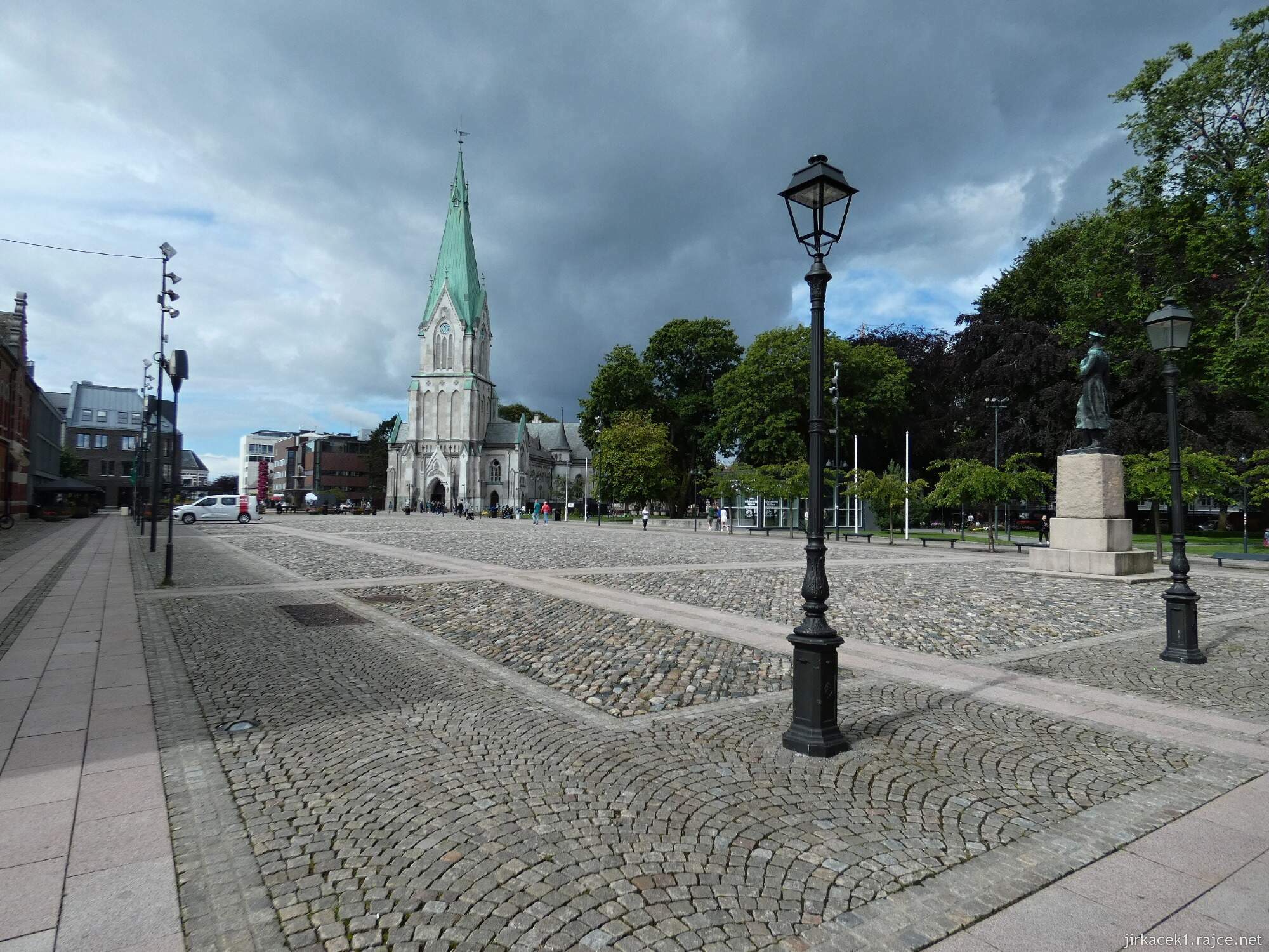 6b - Kristiansand - městský park Wergelandsparken a okolní památky 015